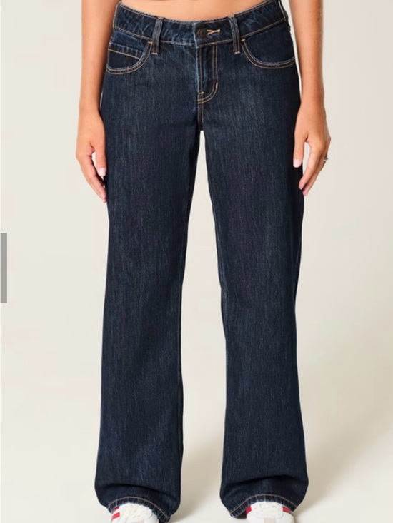 Hollister Denim - Hollister Dark Indigo Wide-Leg Jeans